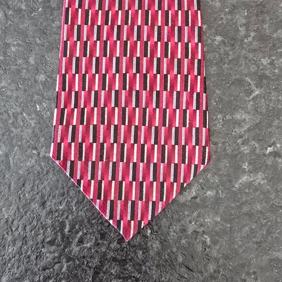 Stafford Men's Tie, 100% Silk, Extra Long - Picture 3 of 7